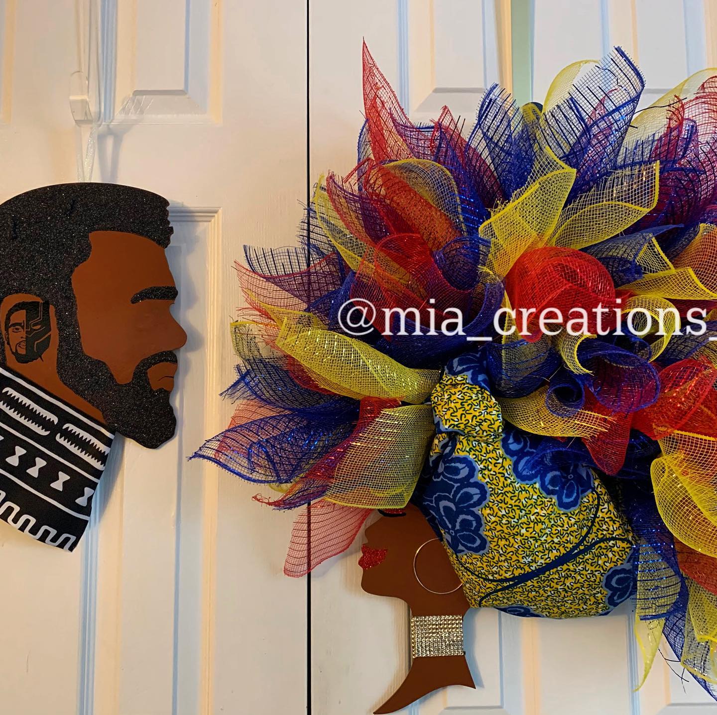 His and Hers couple wreaths